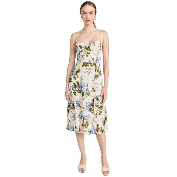 Reformation Juliette Dress Riviera size 6 NWT - Picture 12 of 13